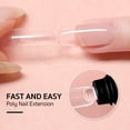 thumbnail image 2 of Kit de uñas GAOY Poly Gel con luz UV Starter, 6 colores, color nude, 2 of 7