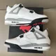 thumbnail image 2 of N I-K-E A i r-Jor-dan 4 Retro OG 2025 White Cement FV5029-100 Size 12 Men, 2 of 5
