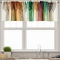 thumbnail image 2 of Ambesonne Tea Time Valance & Curtain 3 Pcs Set, Cottagecore Teapots Print, 55"x45", Sea Green Multicolor, 2 of 7