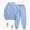 Sky Blue, variant on Women’s Fashionable Long Pants Set Stylish Two Piece Outfit For Casual And Formal Wear For Spring And Summer Seasons Two Tone Suit Woman Suites Womens Suits Dressy Dress plus Size Women Party Wedding