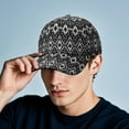 thumbnail image 3 of Hippie Retro Baseball Cap - Adjustable Unisex Outdoor Hat, 3 of 3