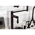 thumbnail image 4 of Kingston Brass KS4705PKL Duchess Deck Mount Pot Filler Faucet, Oil Rubbed Bronze, 4 of 7
