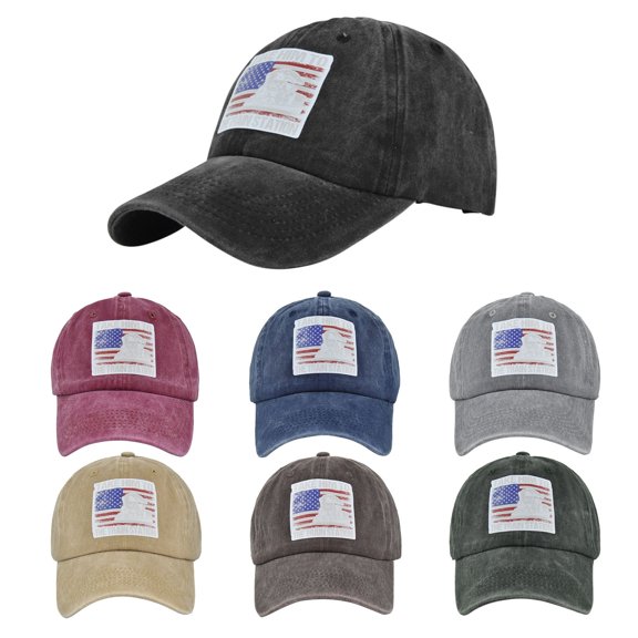 Only Moment Grey Unisex Vintage Washed Unstructured Baseball Cap Cotton Adjustable Original Classic Low Profile Cotton Hat Unconstructed Plain Cap Men Women One Size