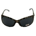 thumbnail image 2 of Apple Bottoms Womens Rectangle Plastic Sunglass Black Tortoise, Smoke Lens #8 2, 2 of 6