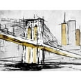 thumbnail image 3 of Prime, Marcus 18x15 Black Modern Framed Museum Art Print Titled - City Of Gold 1, 3 of 5