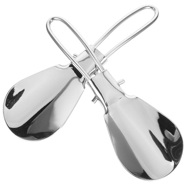 FOMIYES 2Ud Calzador De Inoxidable Plateado Para Adultos Con Cómodo Ideal Para Viajes Y Uso Diario