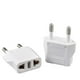 thumbnail image 2 of European Plug Adapter, Europe Power Plug Adapters, Travel Power Plug Universal Power Outlet Wall Plug Converter Input Europe/asia Plug (5 Pcs, Whi, 2 of 5