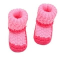thumbnail image 2 of NOKIO Baby Booties Hand Knit Boots Slippers Soft Warm First Walkers Socks Shoes for Baby Boys Girls Baby Booties Hand Crochet Boots Knit Sock Shoes Soft Warm Cozy First Walkers for Baby Boys Girls, 2 of 4