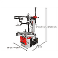 thumbnail image 2 of Atlas Automotive Equipment PTC300 Tire Changer, 26" Clamping, Assist Arm, High Torque 110V Turntable, Aluminum Bead Breaker, Air Jaws, Inflator Box, Built-In Beadblaster, Durable for High-Volume Use, 2 of 11