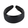 thumbnail image 5 of Unique Bargains 1 Pc Headband Grid Wide-brimmed Hair Accessories for Women Black, 5 of 5