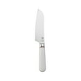 Beautiful 12-piece Forged Kitchen Knife Set in White with Wood Storage ...