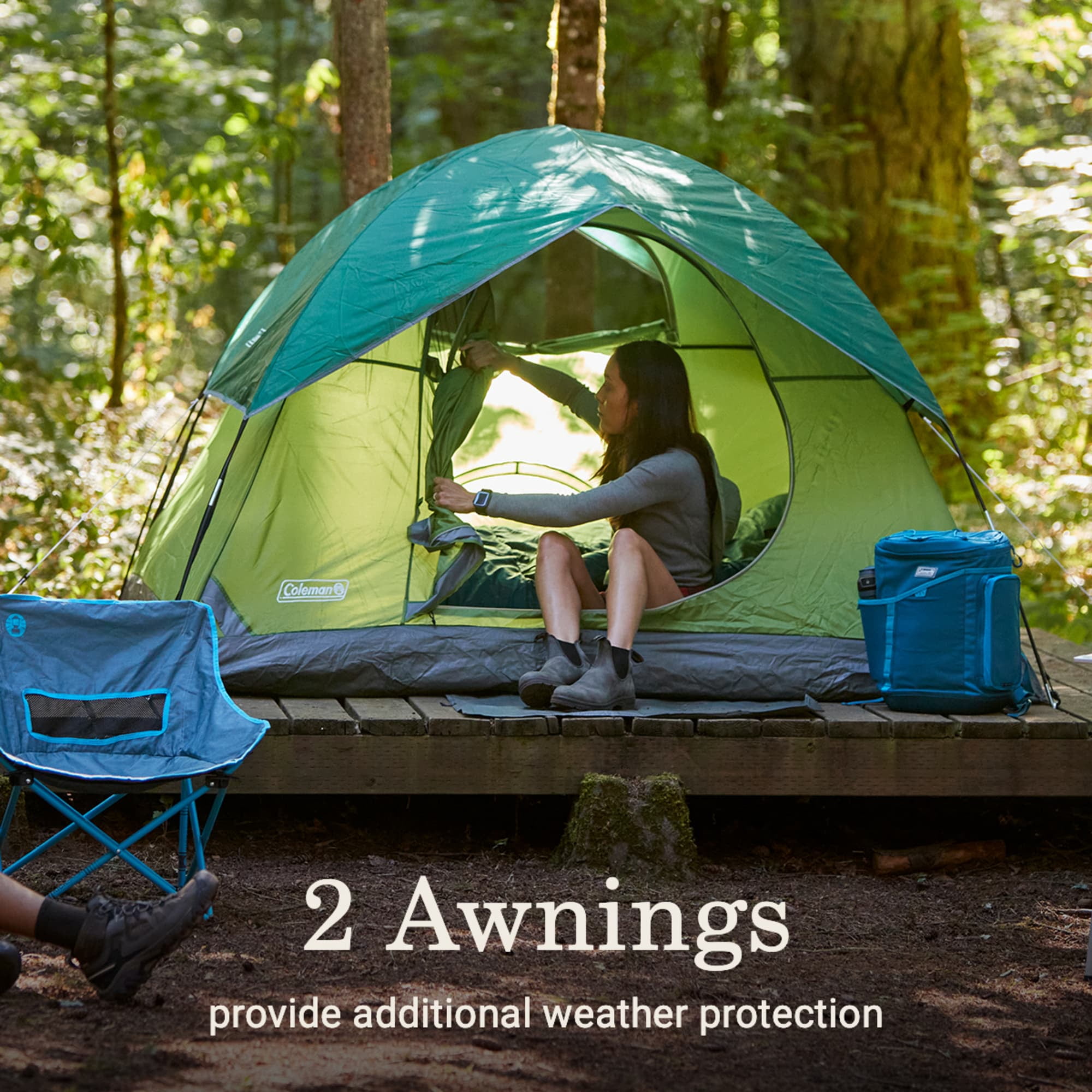 Coleman Sundome 3-Person Camp Tent - Walmart.com