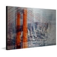 thumbnail image 2 of "Golden Gate Bridge" Painting Print on Brushed Aluminum, 2 of 5