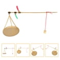 thumbnail image 4 of Chinese Medicine Scale Small Copper Scale Decorative Gram Scale Weighing Tool, 4 of 8