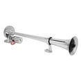 thumbnail image 2 of Single Trumpet Horn, Electric Air Horns Powerful  Plated  For Boat For  For Truck, 2 of 8