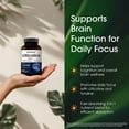 thumbnail image 5 of NatureBell Citicoline 500mg - 120 Capsules - Brain Function Support for Adults - Memory & Focus Aid with CDP Choline & Tyrosine - Fast-Absorbing Formula - Non-GMO & Gluten-Free - 60 Servings, 5 of 8