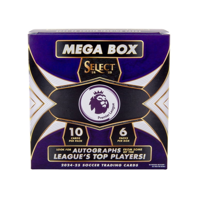 2024-25 Panini Select Premier League Trading Cards Mega Box