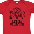 thumbnail image 4 of Inktastic Mommy Daddy Little Valentine Boys or Girls Baby Bodysuit, 4 of 5
