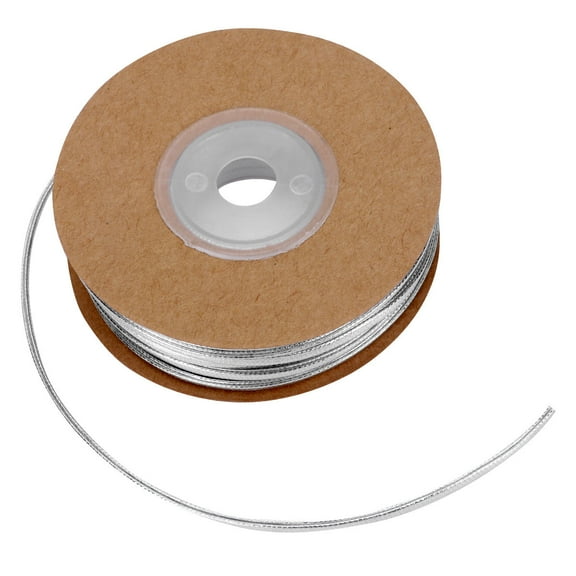 ibasenice 1 Set Silver Cord Knitting Extension Cord for Craft Projects