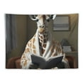 thumbnail image 5 of BCIIG Giraffe Theme Tapestry Wall Hanging Unique Style Graphic Tapestries Home Wall Decor Art for Living Room Bedroom Apartment Farmhouse Dorm 60x50inch, 5 of 6