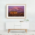 thumbnail image 5 of Taos Sunset - Taos New Mexico Photography Oak Framed Wall Art Print 20 x 30 inches, 5 of 6
