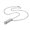 Steel color, variant on Adjustable Scent Dispensing Jewelry Detachable Perfume Bottle Necklace Clavicle Chain For Personalised Aromas Carrying