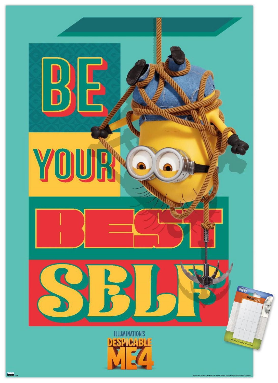 Illumination Despicable Me 4 - Best Self Wall Poster, 22.375" x 34"