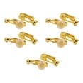thumbnail image 1 of Xingzhi 10pcs Ear Clip Converters Earring Accessories Handmade Fashionable Handheld Findings Turn Any Post Studs Into Clip-On Earrings Type13, 1 of 6