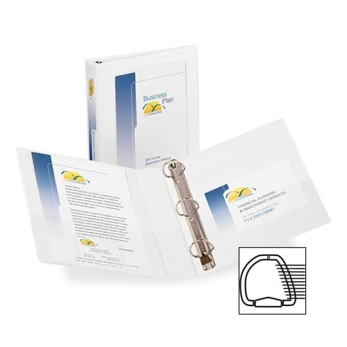 Avery Heavy-Duty Framed View 3-Ring Binder, 1.5 1 1/2' Binder Capacity - Letter - 8 1/2' x 11' Sheet Size - 400 Sheet Capacity - 3 x D-Ring Fastener(s) - 2 Internal Pocket(s) - Vinyl - Recycled - Lo
