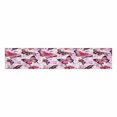 thumbnail image 2 of MKHERT Floral Butterfly Table Runner, Watercolr Letter Table Cloth Runner for Wedding Party Banquet Decoration 16x72 inch, 2 of 2