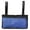 Blue, variant on GHOJET Wheelchair Side Bag Organizer Storage Pouch Walker Accessories Arm Bag for Wheelchair Armrest Scooters Rollators Rolling Walker Transport Chairs Stroller