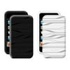 Belkin Sonic Wave Silicone Sleeve for iPod touch (2nd Gen) - Case for player - silicone - black, white (pack of 2)
