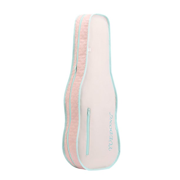Estuche para violín 4/4, caja de almacenamiento profesional, plegable, resistente y ajustable. beige rosa