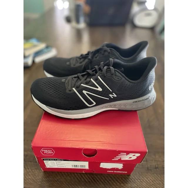 New Balance Fresh Foam X 880 v13 Men's Size 10 M880K13 Black New in Box