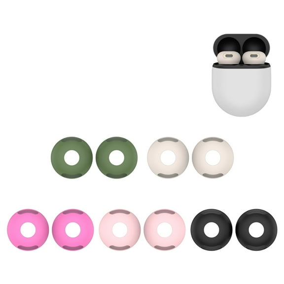 Silicone Earbud Cap Tip Cover Replacement Tips Silicone Earbud Tips Earbud Caps Headphone Ear Tips Earbud Rubber Tips For Google Pixel Buds Pro 2 Bluetooth Headphones