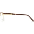 thumbnail image 2 of Cazal 4274 C002 Women's Half Rim Gd/Mocha Square Frame Eyeglasses, 2 of 2