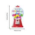 thumbnail image 3 of BotaniNest Candy Card 36PC With Dome DIY Stand For Classroom Exchange Valentine's Day Candy Card With Hemisphere DIY Craft Stand, 3 of 7