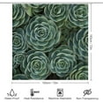 thumbnail image 2 of Bathroom Shower Curtain 4 Piece Sets, Hawaiian Tropical Flower with 72" x 72" Waterproof Shower Curtain Non-Slip Rug Toilet Lid Cover Bath Mat and 12 Hooks for Bathroom Decor Set, 2 of 8