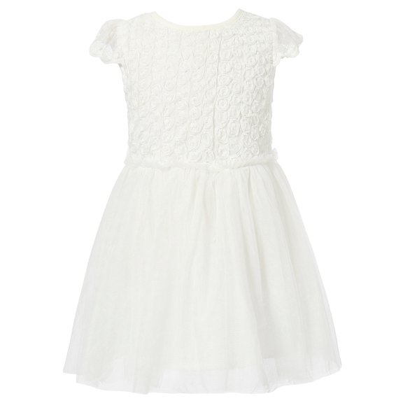 Richie House Girls' Princess Dress with Flowers and Layered Bottom RH1552