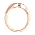 thumbnail image 2 of 1/5 Carat Channel Set Solitaire Diamond Engagement Ring Band in 10K Rose Gold (Ring Size 8.5), 2 of 4