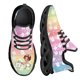 thumbnail image 1 of Zapatillas de malla con estampado de dientes y enfermera para mujer, transpirables, antideslizantes, con plataforma, informales, para tenis, 1 of 6