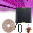 thumbnail image 1 of Xiyztok - Tira de luz LED solar para cultivo (5 m, 5 W, espectro completo, flexible, para interior, luz natural), 1 of 8