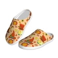 thumbnail image 2 of Wukai Autumn Gnomes Print Women's Indoor Bedroom Slipper Slip On Shoes, Unisex House Shoes with Anti-Skid Sole for Men, Gift for Women Men-11, 2 of 7
