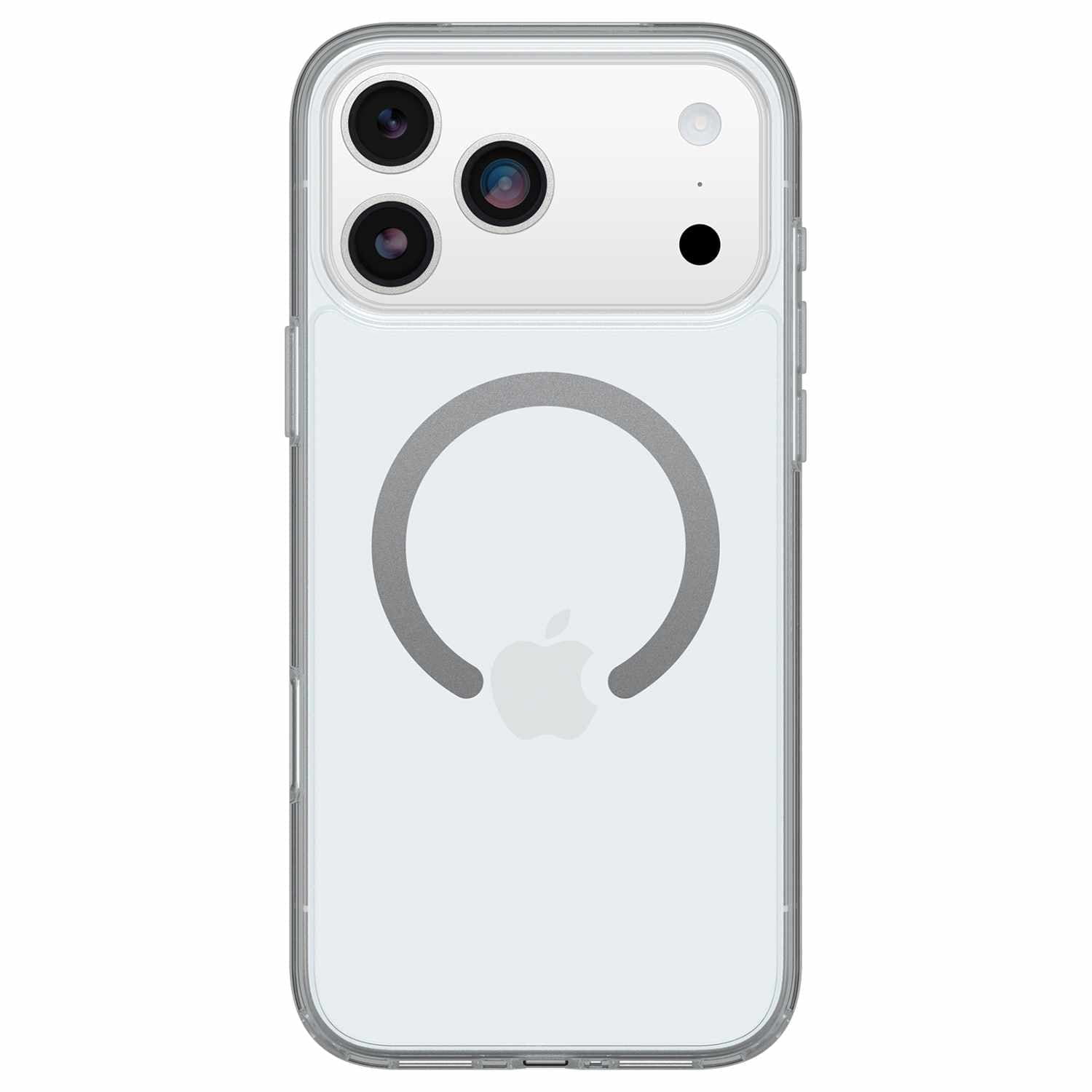 OtterBox Étui Symmetry Clear MagSafe avec Contrôle de la Caméra Clear with Bleu Tint (Clear) pour iPhone 17 Pro Max