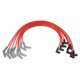 thumbnail image 1 of Cables de bujía de encendido de automóvil Unique Bargains de 7 mm, aptos para cables de tapa de válvula Ford SBF Small Block 221 255 260 - Paquete de 8, 1 of 7