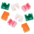 thumbnail image 3 of Stable Heater Block Cover Pollution-Free Low / High Temperature Resistance 8Pcs Case White/Pink/Green/OrangeRandom Color Silicone For 3D Printer, 3 of 8