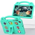thumbnail image 5 of Kids Case for Samsung Galaxy Tab A 10.1 Inch 2019 (SM-T510/T515),Cute Kids Kawaii Cover 3D Cartoon Handle & Stand Soft Silicone Shockproof Lightweight Rugged Case,Mintgreen, 5 of 8