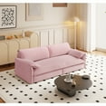 thumbnail image 3 of 66" Queen Pull Out Sofa Bed, 3-in-1 Convertible Sleeper Sofa with Side Storage,Multi-Functional Velvet Loveseat Bed for Living Room,Bedroom,Apartment,Office, 3 of 16