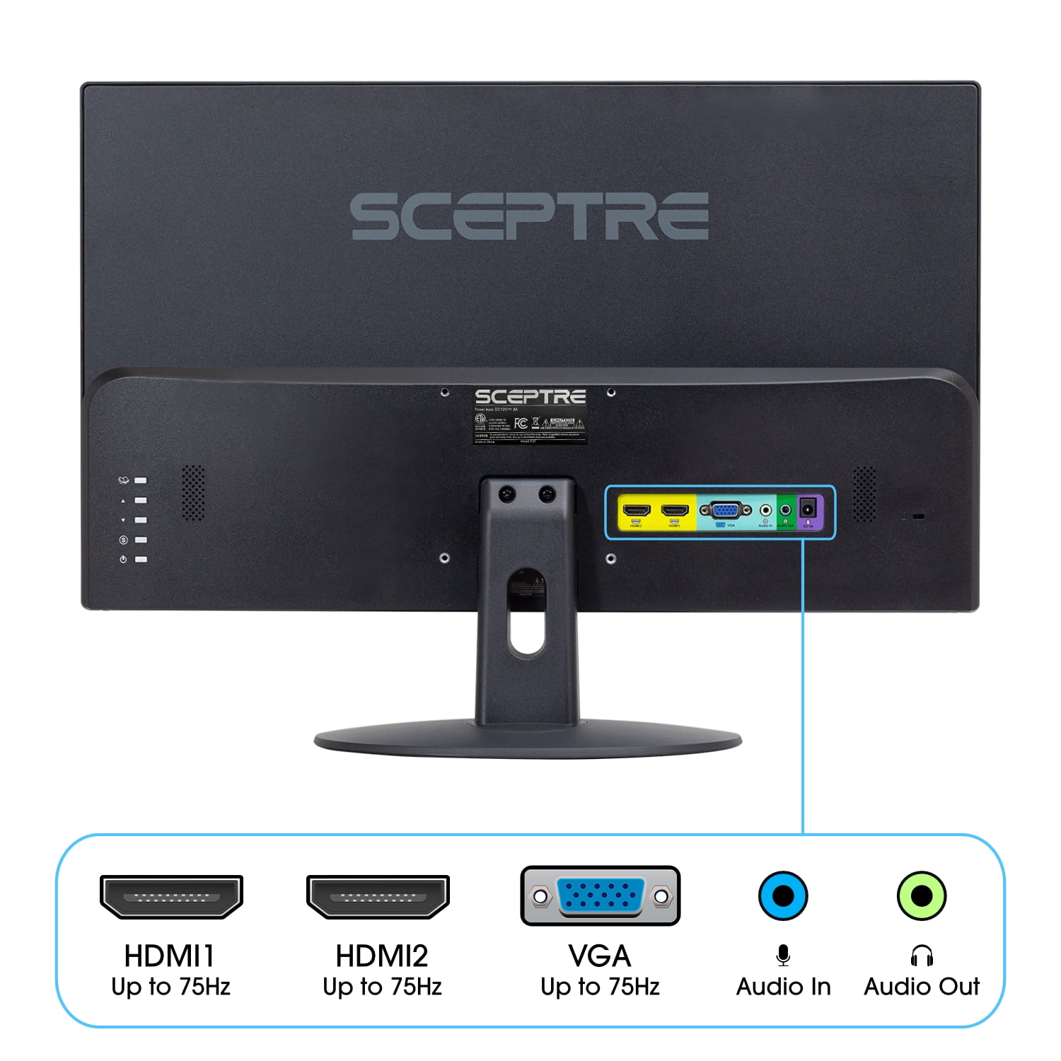 Sceptre New 27-inch Gaming Monitor 100Hz HDMI x2 Build-in Speakers 2026