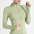 thumbnail image 1 of Peeli, chaqueta deportiva de manga larga para mujer, camiseta de Yoga y Fitness con cremallera, Top de gimnasio cálido para invierno, abrigos para correr, ropa de entrenamiento para mujer Tan Jianjun unisex, 1 of 2